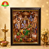 Ram Pattabhishekam Matte Finish Photo Frame – Waterproof (14×10 Inch)