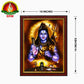 Lord Shiva Matte Finish Photo Frame – 14 x 10 Inch | Divine Mahadev Wall Frame for Home Temple