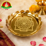 Brass Lotus Stand |  Two Sizes Available | 4 inch & 5 inch
