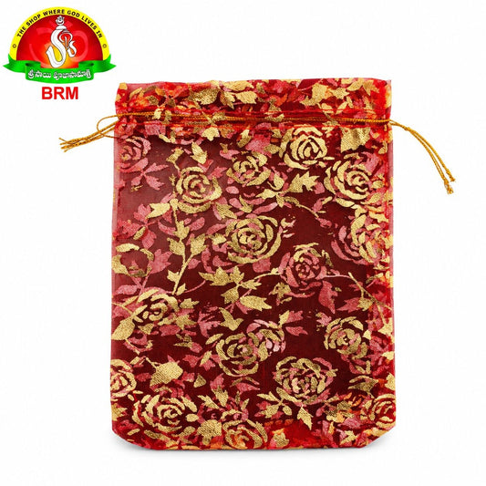 Design Organza Potli Bag | Return Gift Pouch | Decorative Gift Bag