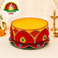 Small Thermocol Ammavari Pooja Lotus Stand | Goddess Alankaram Decorative Stand