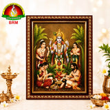 Lord Satyanarayana Swamy Matte Finish Photo Frame – 6 x 8 Inch