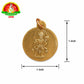 Lord Hanuman Locket | Premium Devotional Pendant | 1×1 Inch