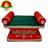 Fancy Velvet Simhasanam Sofa for Varalakshmi Vratham