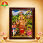 Veerabhadra Swamy Matte Finish Photo Frame – Waterproof (14×10 Inch)