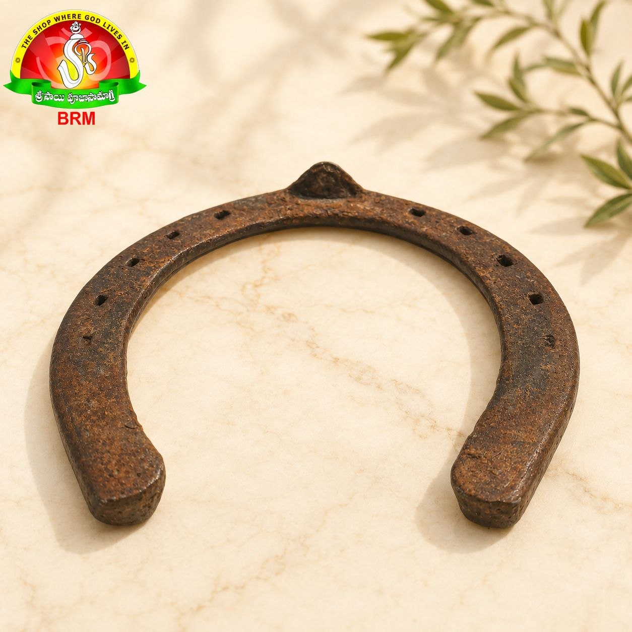 Original Gurrapu Naada (Horse Shoe) | Lucky  Devuni Dwaram Decoration | 5×5 Inch