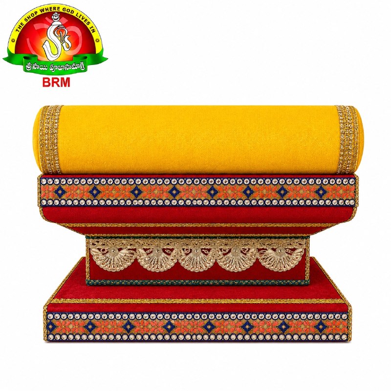 Premium Fancy Velvet Simhasanam Sofa for Varalakshmi Vratham