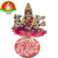 Ashtalakshmi Wooden Stand Set featuring the Eight Divine Forms of Goddess Lakshmi Devi's