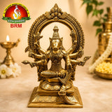 Brass Sri Varahi Ammavaru Idol – 9 Inch | Premium Handcrafted Brass Murti