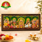 5-in-1 Green Background Devotional Matte Finish Photo Frame – Medium (24 × 10 Inch)