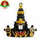Gold Coloured Balaji Head Wall Hanging .