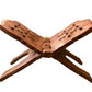 Premium Wooden Vyasa Peeta Book Stand for Pooja & Reading