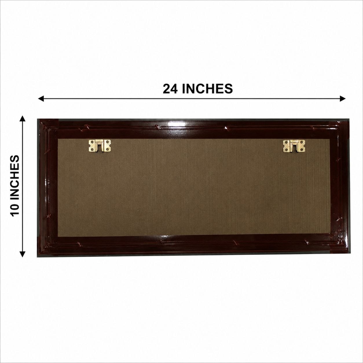 5-in-1 Green Background Devotional Matte Finish Photo Frame – Medium (24 × 10 Inch)