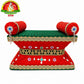 Fancy Velvet Simhasanam Sofa for Varalakshmi Vratham