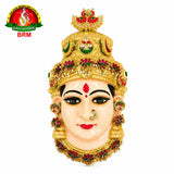Thanjavur Fiber Ammavari Face with 1 Gram Gold Jewellery