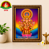 Kanu Disti Ganapathi Matte Finish Photo Frame – 6 × 8 Inch