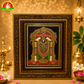 Premium Tanjavur Balaji Photo Frame – Traditional 22-Carat Gold Painting