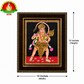 Premium Tanjavur Hanuman Photo Frame – Traditional 24-Carat Gold Painting