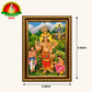 Lord Kalabhairava Matte Finish Photo Frame – 6 × 8 Inch