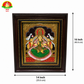 Premium Tanjavur Lakshmi Photo Frame – Traditional 24-Carat Gold Painting
