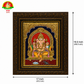 Premium Tanjavur Ganesha Photo Frame – Traditional 24-Carat Gold Painting