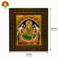 Premium Tanjavur Lakshmi Photo Frame – Traditional 24-Carat Gold Painting