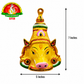 Premium Varahi Mata Face Idol for Wall Decor – 7 x 5 Inches | Divine Hindu Goddess Face for Home Temple & Pooja Decor