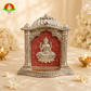 Pure Silver Plated Lakshmi Devi Idol (8 × 5 × 5 inc) for Pooja & Temple Decor