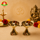 Premium Brass Single Deepam – 6cm Traditional Pooja Lamp