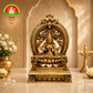 Premium Pure Brass Powder Lakshmi Idol –14inch Elegant Goddess Statue for Home Temple