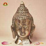 Premium Black Metal Buddha Idol – 9inch Elegant Spiritual Home Décor Statue