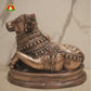 Premium Black Metal Nandhi Idol – 14inch Sacred Nandi Statue for Home Décor & Pooja