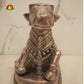 Premium Black Metal Nandhi Idol – 14inch Sacred Nandi Statue for Home Décor & Pooja