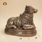Premium Black Metal Nandhi Idol – 14inch Sacred Nandi Statue for Home Décor & Pooja