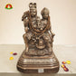 Premium Black Metal Shiva Family Idol –20inch Elegant Shiv Parivar Statue for Home Décor & Pooja