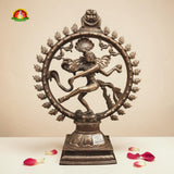 Premium Black Metal Nataraj Idol –18inch Elegant Shiva Statue for Home Décor & Pooja