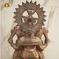Premium Black Metal Ganapathi Idol –26inch  Large Decorative Ganesha Statue for Home & Pooja