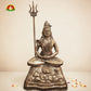 Premium Black Metal Shiva Idol – 25inch Elegant Lord Shiva Statue for Home Décor & Pooja