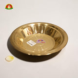 Premium Brass Thambalam No.10 – Traditional Pooja & Serving Plate