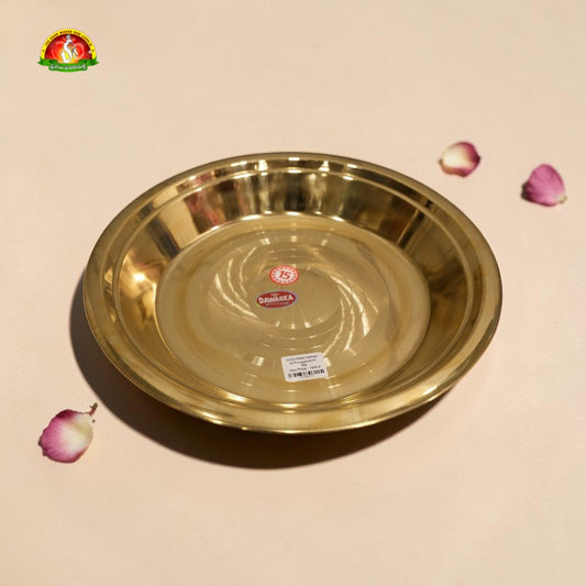 Premium Brass Thambalam No.15 – Traditional Pooja & Serving Plate