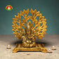 Premium Metal Tree Ganesh Idol – Elegant Spiritual Home Décor Statue