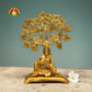 Premium Metal Tree Sai Baba Idol – Elegant Spiritual Décor for Home & Pooja