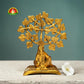 Premium Metal Tree Sai Baba Idol – Elegant Spiritual Décor for Home & Pooja