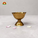 Brass Jyoti Deepam for Daily Deeparadhana, Home Temple & Pooja