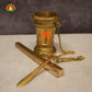 Antique Brass Kuttani Set – Traditional Handcrafted Heritage Article