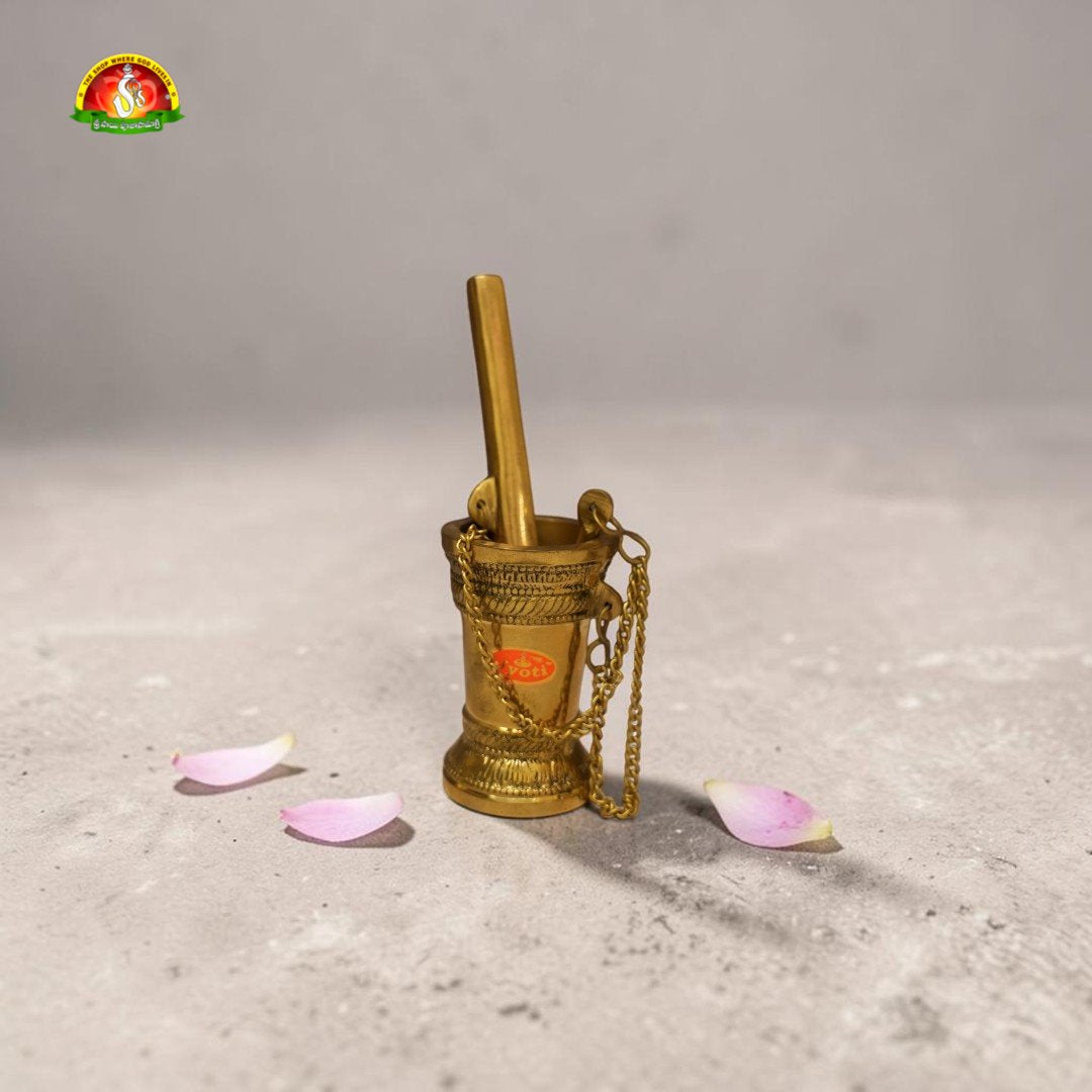 Antique Brass Kuttani Set – Traditional Handcrafted Heritage Article