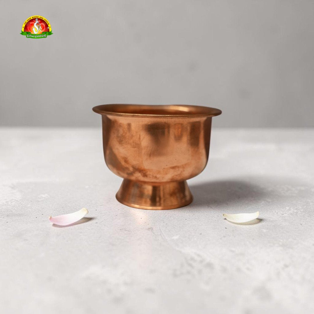 Copper Padam Pyala Bowl –  |  Traditional Pooja Bowl