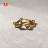 Brass Shanku Stand –  |  Traditional Conch Holder
