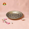 Premium German Silver Decorative Plate for Pooja & Serving – Fine 1st Quality