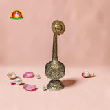 Premium White Metal Paneer Dhan (Rose Water Sprinkler) for Pooja & Weddings